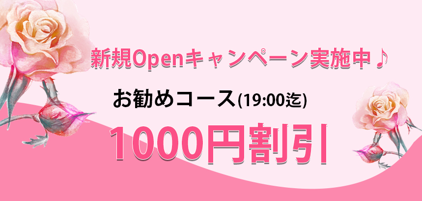 メンズエステ『恋人』のシステム表